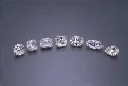 Various diamond cuts