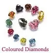 coloured diamonds