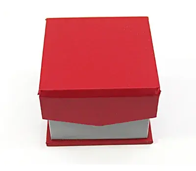 Red Packing Box with envelope closing clasp