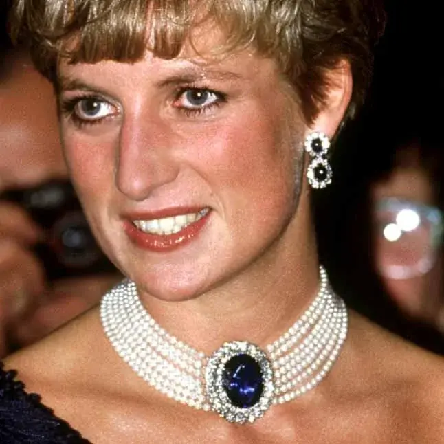 Princess Diana's Pearl Choker