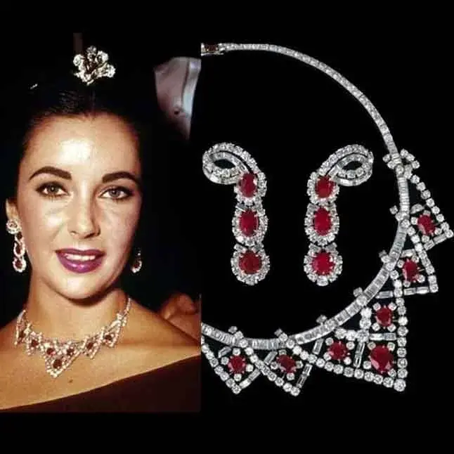 Elizabeth Taylor’s Ruby Necklace