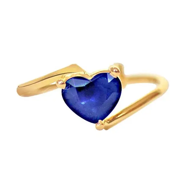 Sapphire Gold Ring