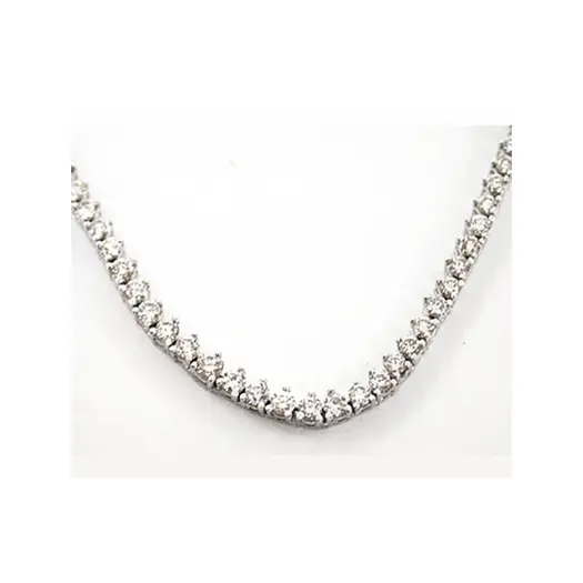 6.01ct Solitaire Diamond Necklace