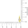 Real Diamond Two Tone Pendant (P986)