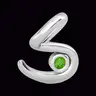 Real Emerald Desire Stunning Emerald Pendant In 14K