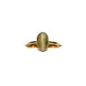 Fortune In Your Fingers - 6.25ct Cats Eye Stone Ring in 18k Gold