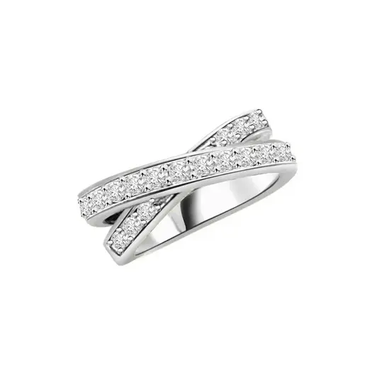 Diamond Eternity Ring in 14kt White Gold SDR1686