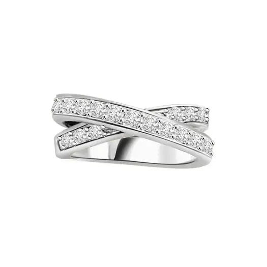 Diamond Eternity Ring in 14kt White Gold SDR1686