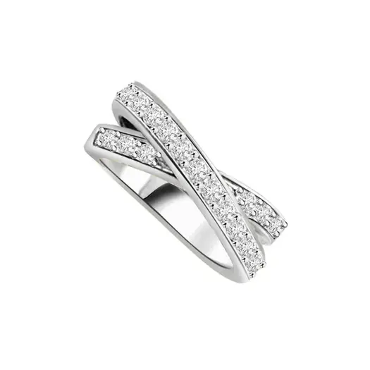 Diamond Eternity Ring in 14kt White Gold SDR1686