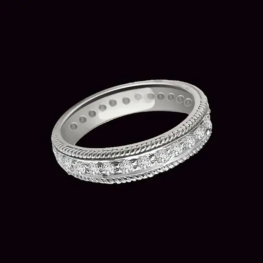 Bands Of Joy - 0.30 cts Anniversary Diamond Band SDR1683