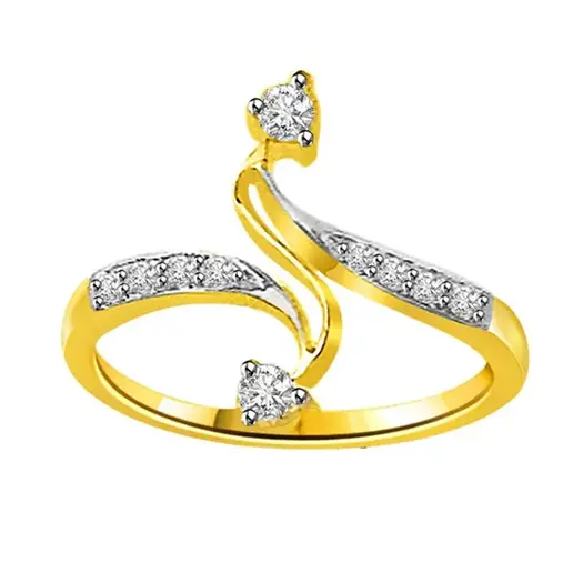 0.15 cts Diamond Designer 18KT rings