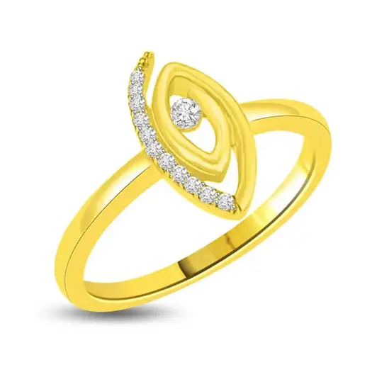 0.16ct Gold & Diamond Designor rings for Ladylove