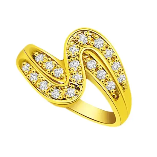 Trendy Diamond 18K rings