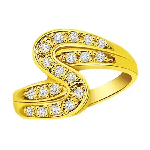 Trendy Diamond 18K rings