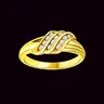 0.18 cts Designer Diamond 18K Ring