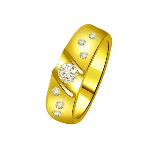 Classic Diamond 18kt Gold Ring SDR1235