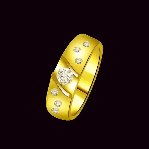 Classic Diamond 18kt Gold Ring SDR1235