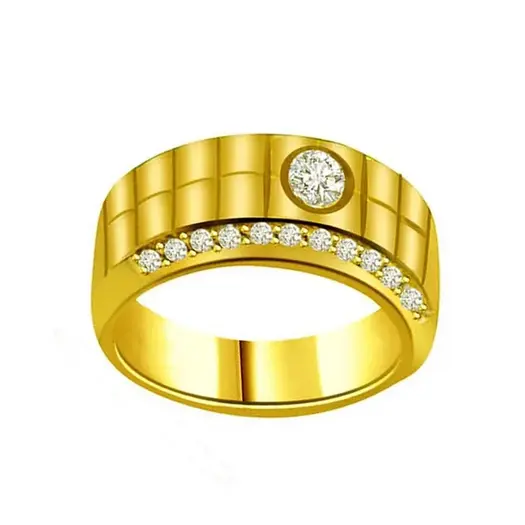 0.40ct Diamond 18kt Yellow Gold Ring SDR1230