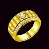 0.40ct Diamond 18kt Yellow Gold Ring SDR1230